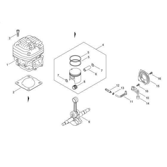 Shindaiwa 390SX Parts