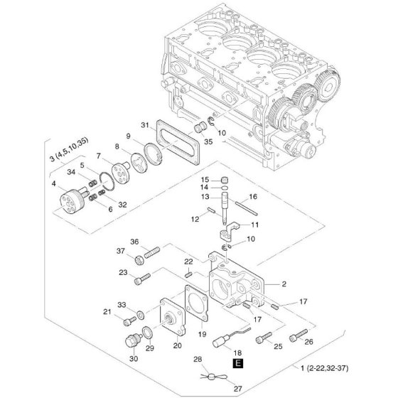 Fuel Device for Hatz 3M41