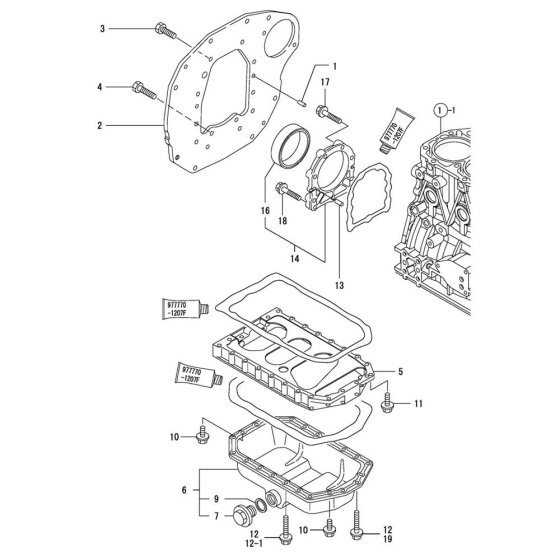 Mounting Flange & Oil Sump