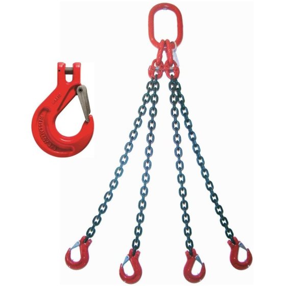 10mm 4-Leg Lifting Chain Slings