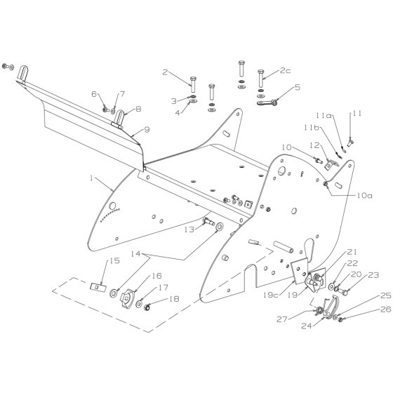 Chassis Assembly for Masport 400