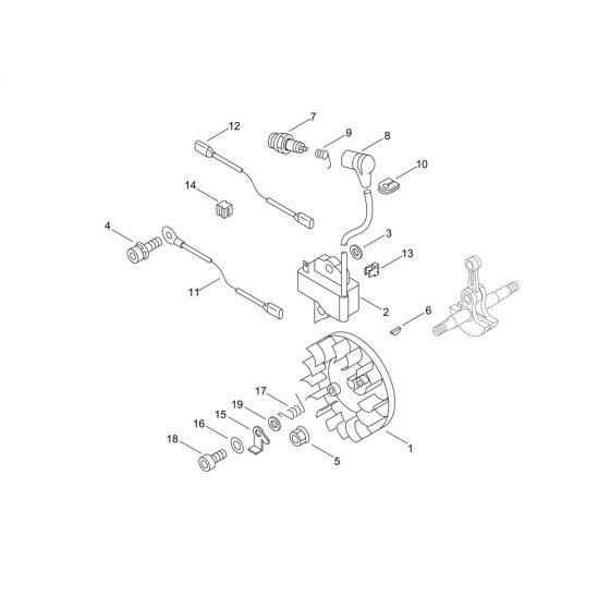 Ignition for Shindaiwa 402S