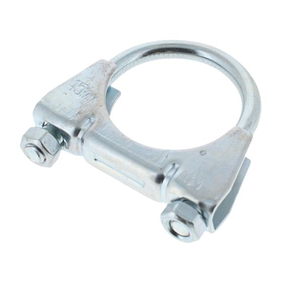 Exhaust Clamp Size: 45mm, Zinc Plated (Each)