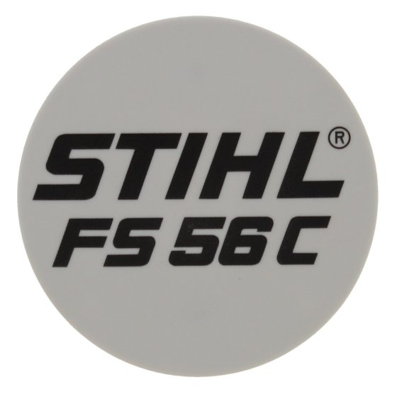 Model Plate for Stihl FS56C Brushcutters - 4144 967 1509