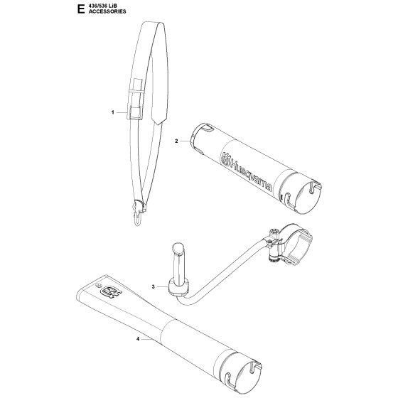 Accessories for Husqvarna 436LIB