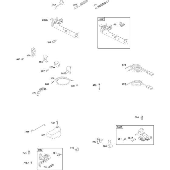 Governor Spring Control Assembly