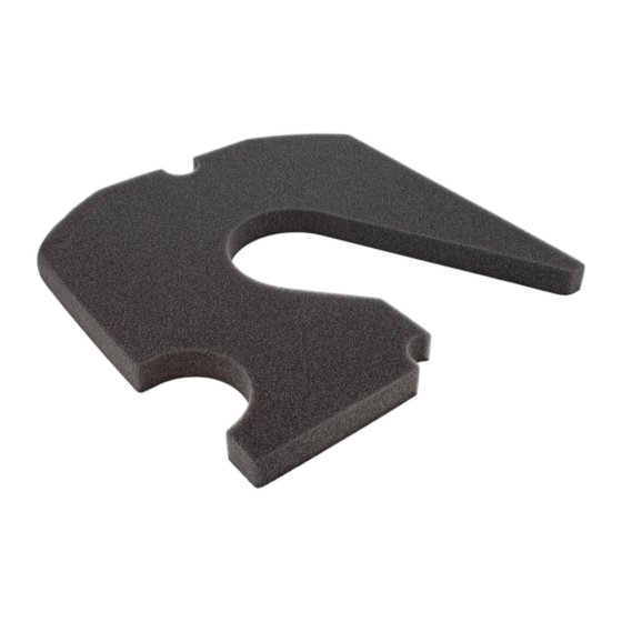 Insulating Mat for Stihl SE61, SE61E Vacuum Cleaners - 4758 706 3000