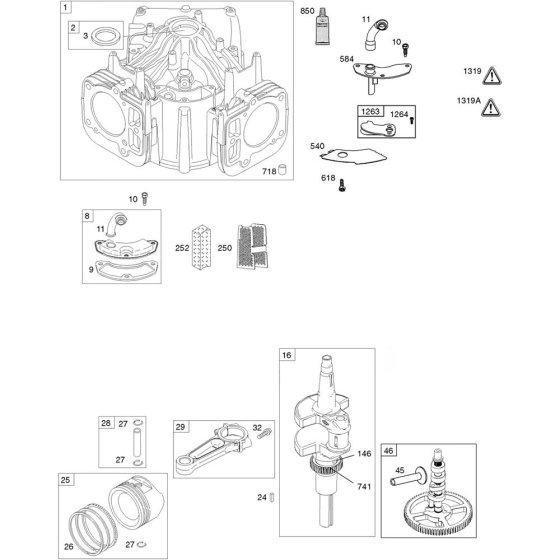 Camshaft & Crankshaft Assembly