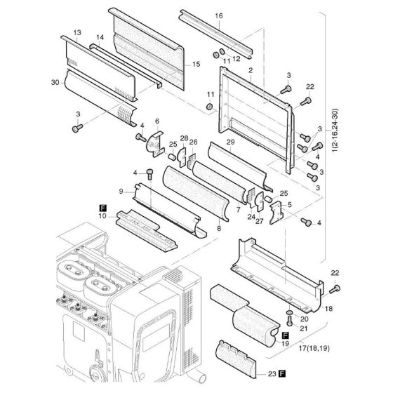 Capsule Air Ducting Assembly