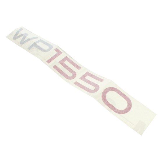 Label for Wacker Neuson WP1550 Plate Compactor - Genuine Part - OEM No. 5000401541