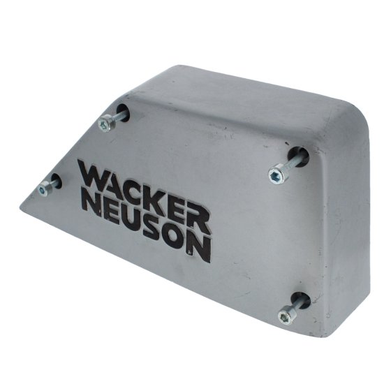 Upper Beltguard for Wacker WP1540 Compactor - OEM No. 5000402227