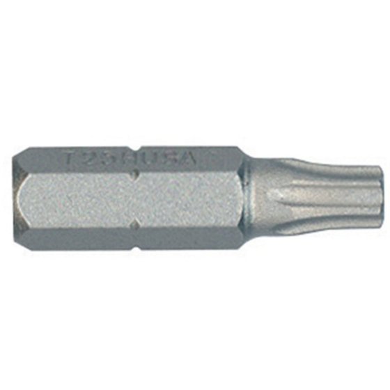 Size 15 x 25mm Torx Hexagon Insert Bit S2 Tool Steel (2 pack)