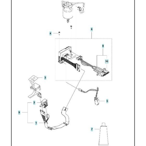 Husqvarna 520iHD60 Parts