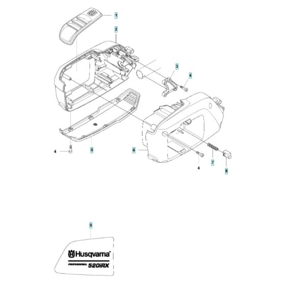 Husqvarna 520iRX Housing