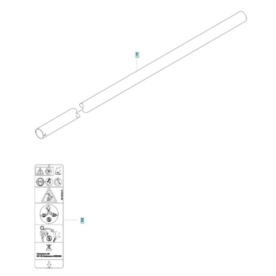 Tube for Husqvarna 520iRX
