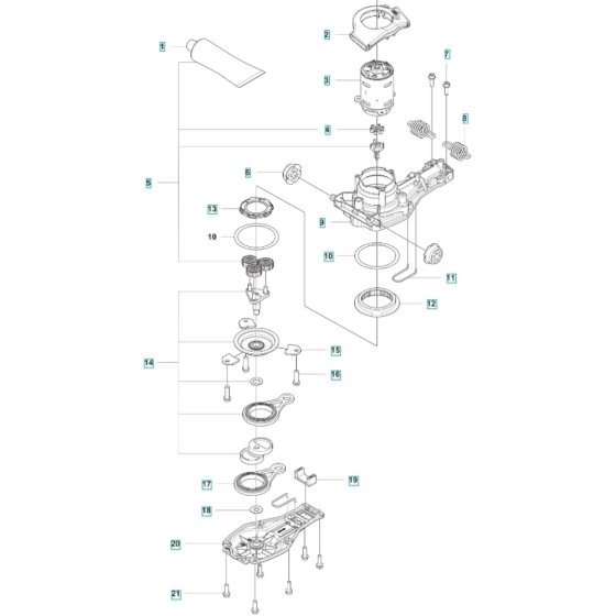 Gears for Husqvarna 522iHD60