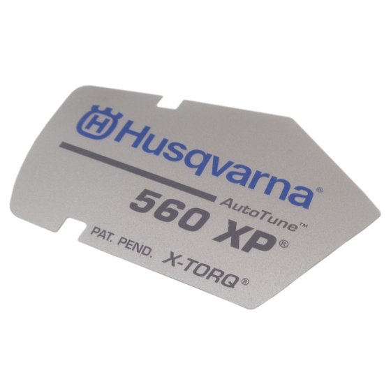 Label for Husqvarna 560XP Chiansaws - Genuine Husqvarna Part - 523 03 56-03