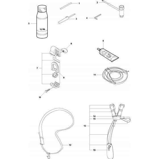 Husqvarna 524 L Accessories