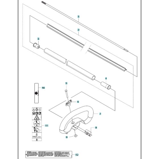 Shaft Assembly for 525iLST