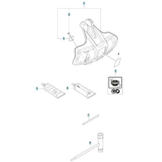 Husqvarna 525iLXT Accessories