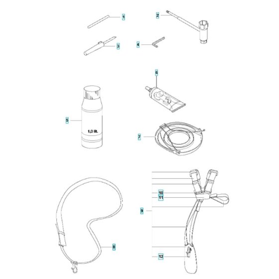 Husqvarna 525 LST Accessories