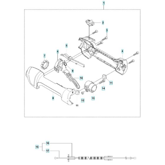 Throttle Assembly for Husqvarna