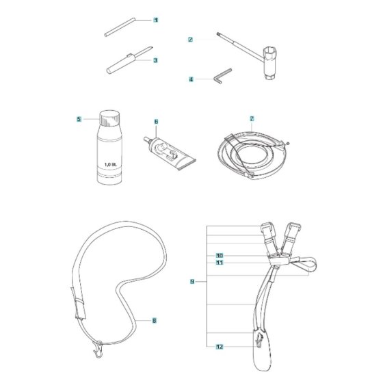 Husqvarna 525RX Accessories