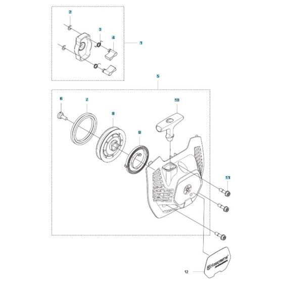 Starter Assembly for 525RXT