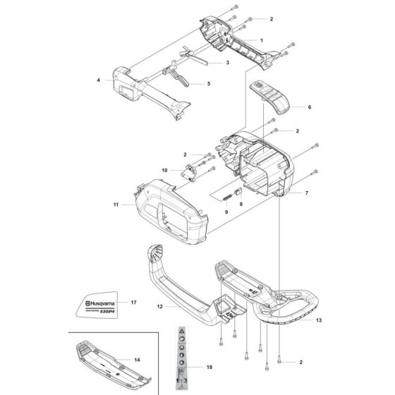 Housing Assembly for 530iP4