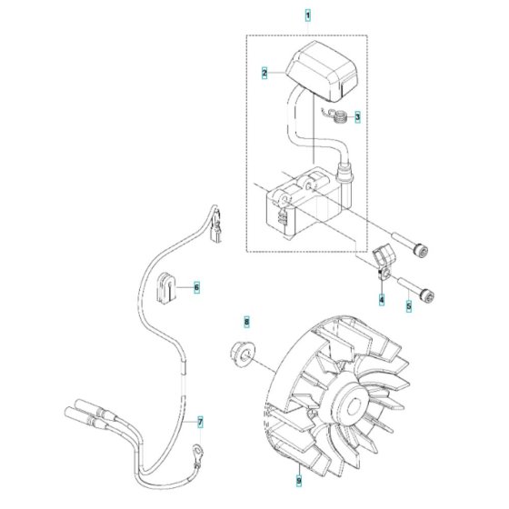 Ignition Assembly for Husqvarna