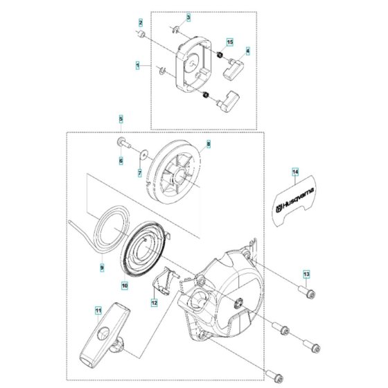 Starter Assembly for Husqvarna
