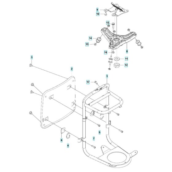 Frame Assembly for Husqvarna