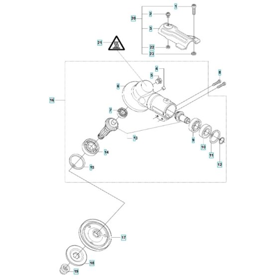 Bevel Gear for Husqvarna 535iFR