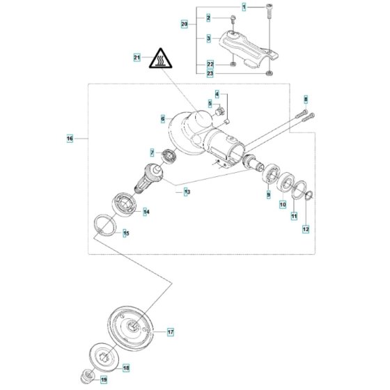 Bevel Gear for Husqvarna 535iRXT