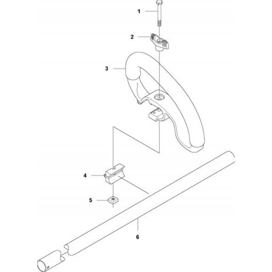 Tube for Husqvarna 536 LiL