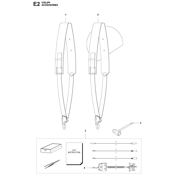 Husqvarna 536LIP4 Accessories