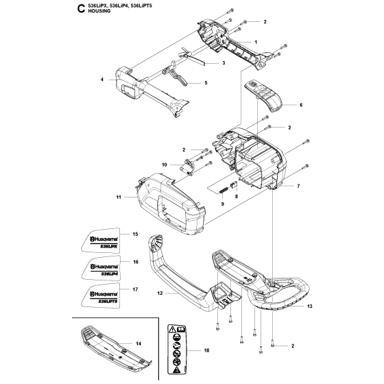 Housing Assembly for 536LIPX