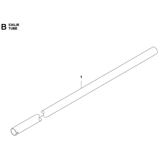 Tube Assembly for Husqvarna