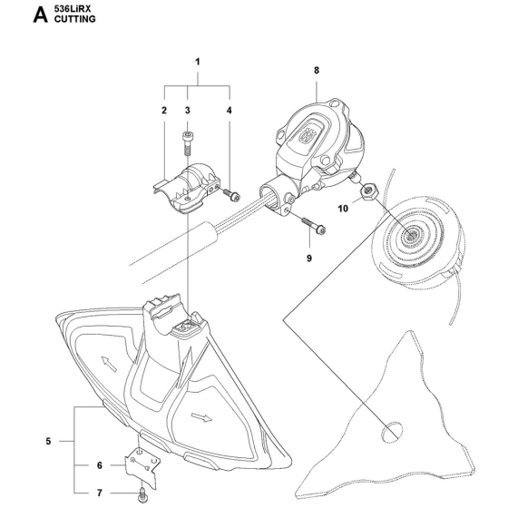 Cutting Equipment for Husqvarna 536LiRx