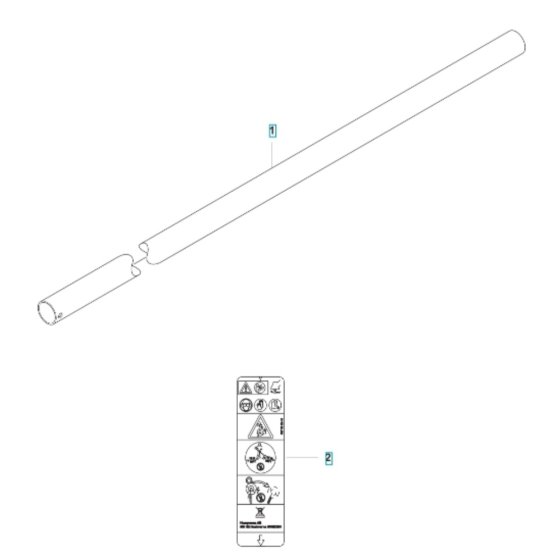 Tube for Husqvarna 536LiRX