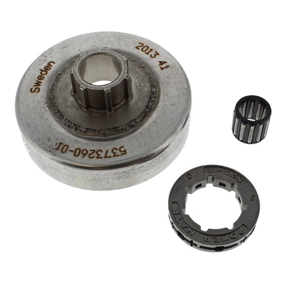 Clutch Drum for Husqvarna 338XPT, 339XP Chainsaw - OEM No. 537 32 60-02