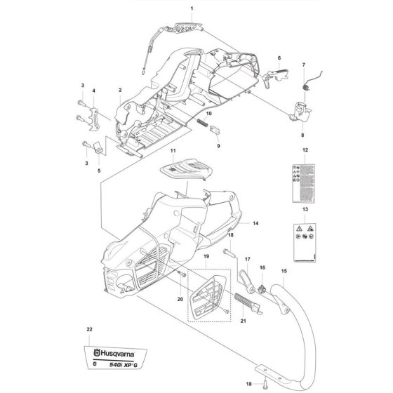 Chassis Assembly for Husqvarna