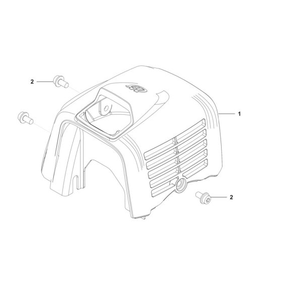 Cylinder Cover for Husqvarna