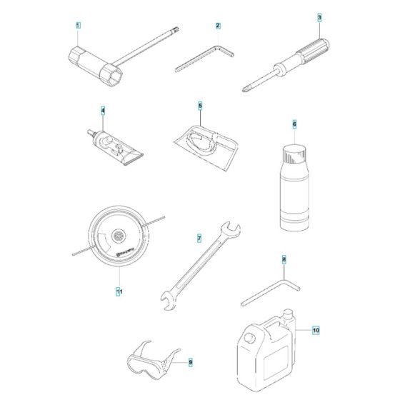 Husqvarna 541RB Accessories