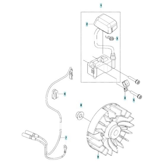 Ignition Assembly for Husqvarna