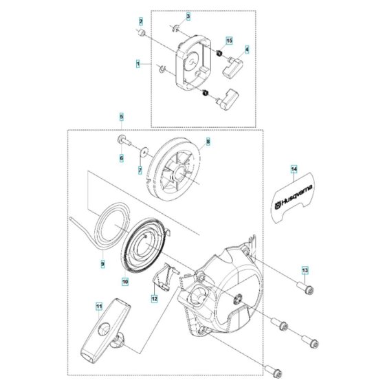 Starter Assembly for Husqvarna
