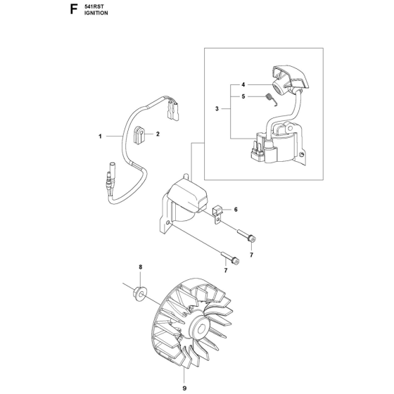 Ignition System for Husqvarna 541RST