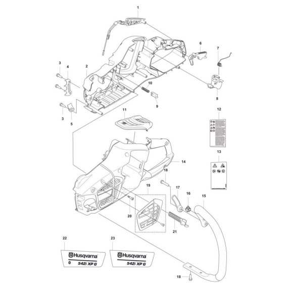 Chassis Assembly for Husqvarna