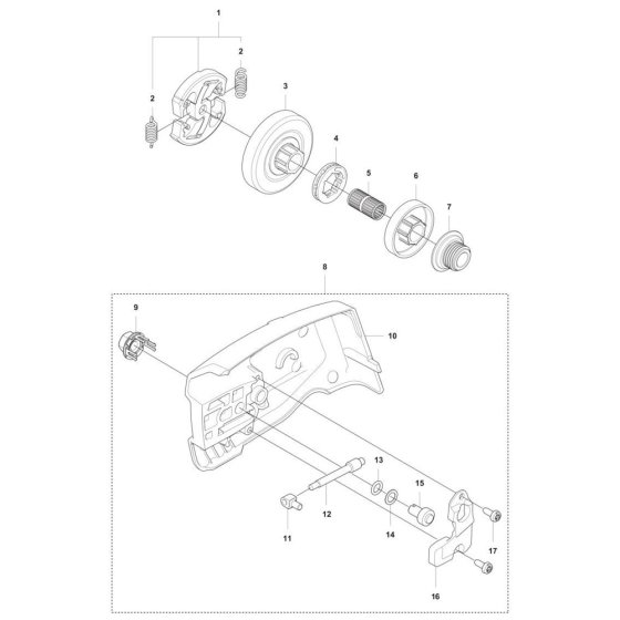 Clutch Assembly for Husqvarna