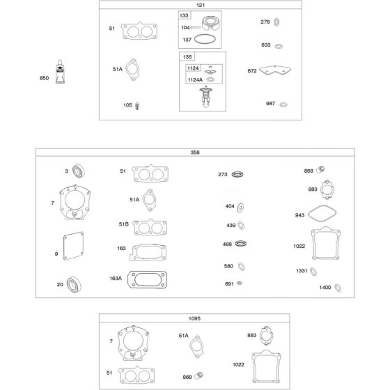 Carburettor Overhaul Assembly